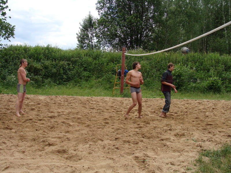 Пляжный волейбол в программе
